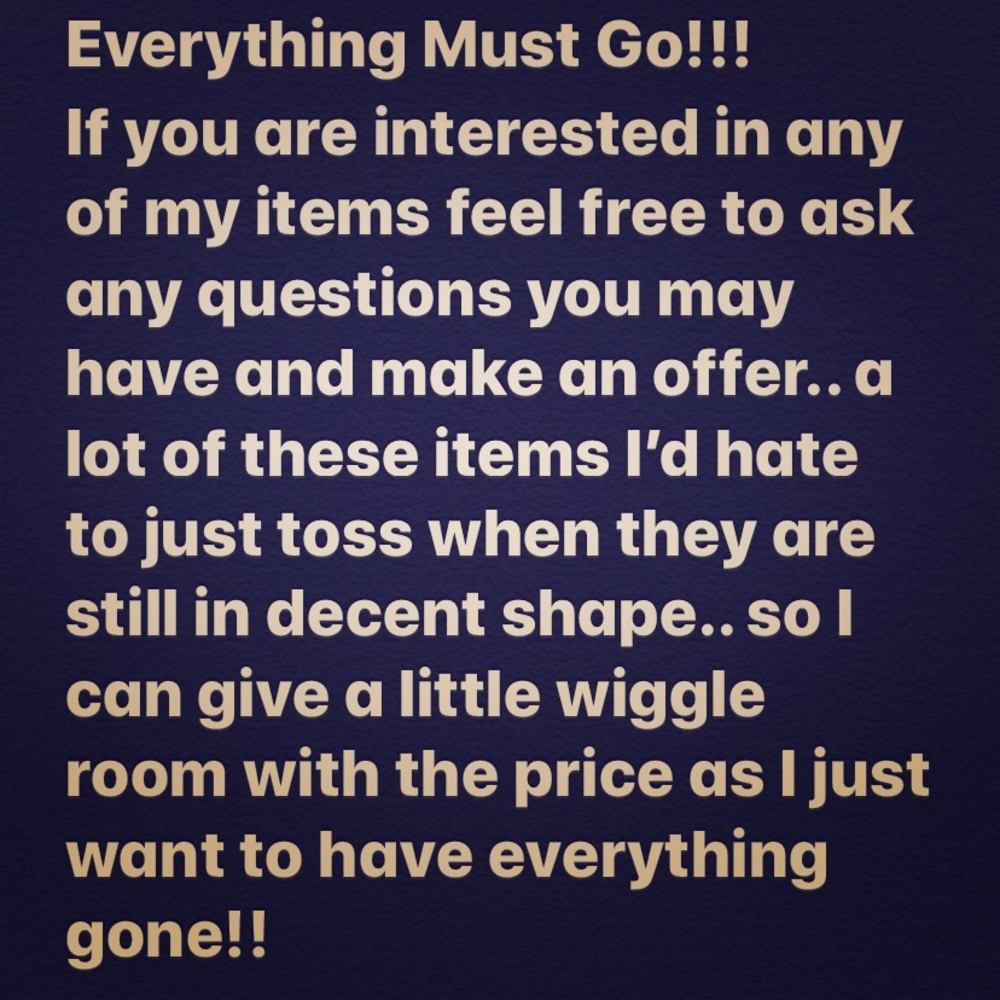 Items in my closet